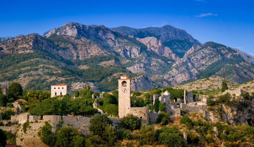 Fortress “Old Bar”, Montenegro