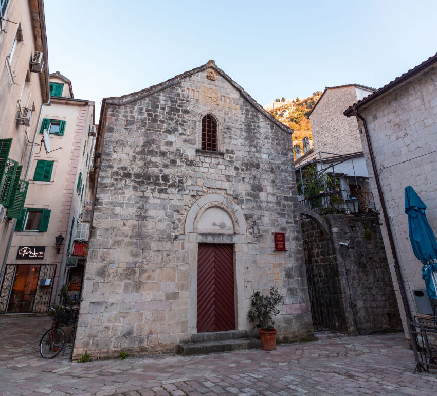 The Church of St Michael in Kotor