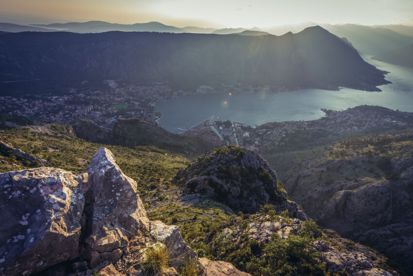 Pestingrad Rock Massif in the municipality of Kotor