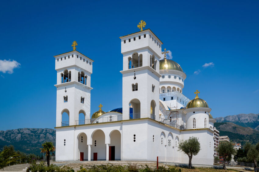 Church of St. John Vladimir in Bar, Montenegro