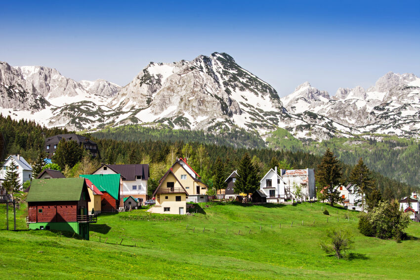 Zabljak in Montenegro