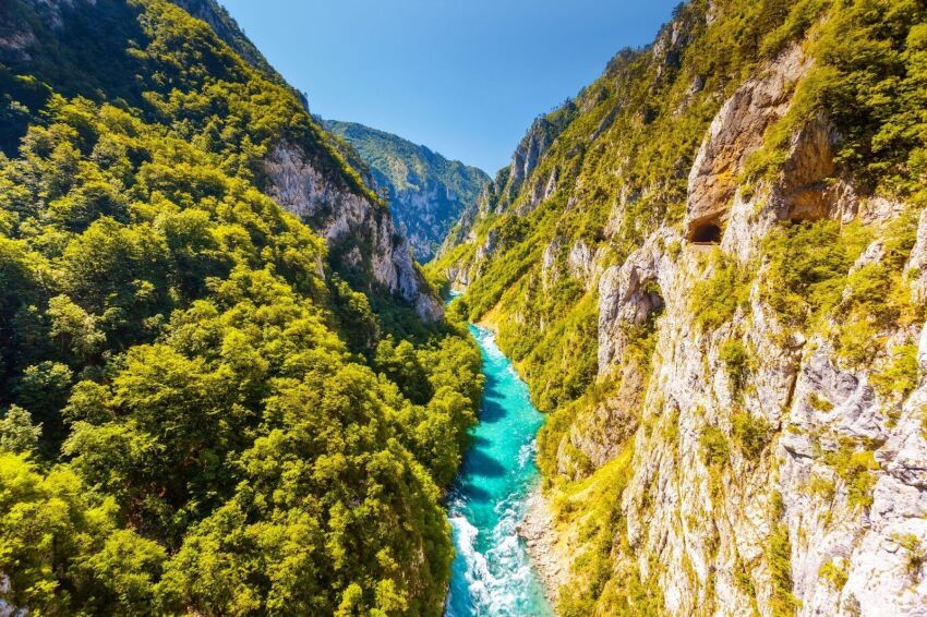 Kanjon reke Pive u Plužinama, Crna Gora